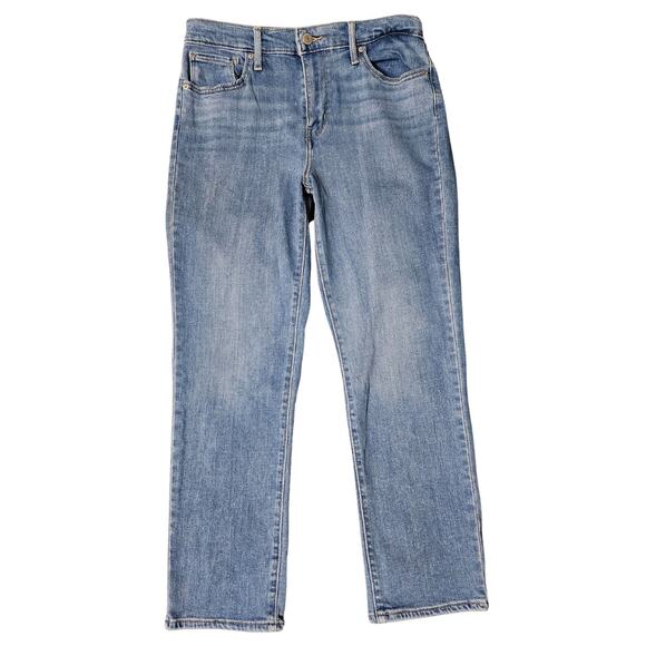 Levi's 724 High Rise Straight Crop Jeans - Picture 3 of 4